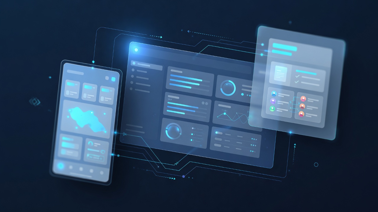 Illustration for End-to-end operations platform for energy field services