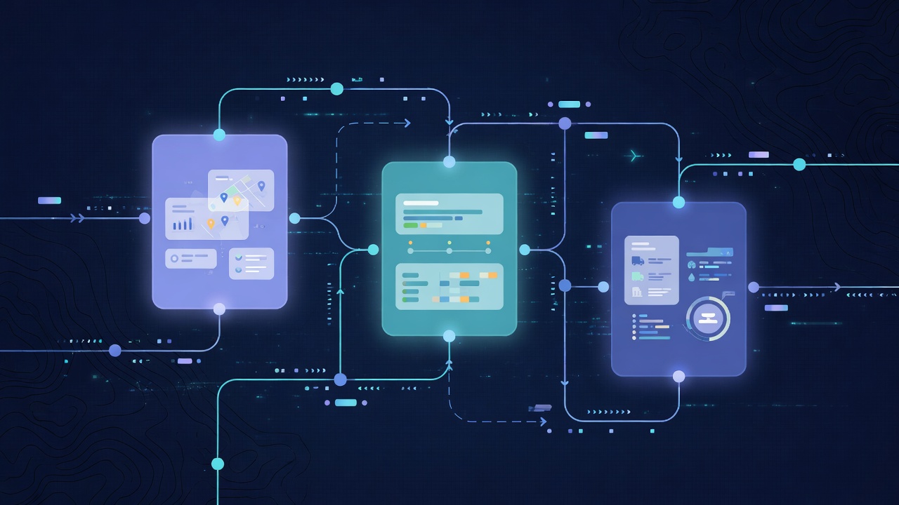 Illustration for One operational system from Podio, SafetyCulture and Xero